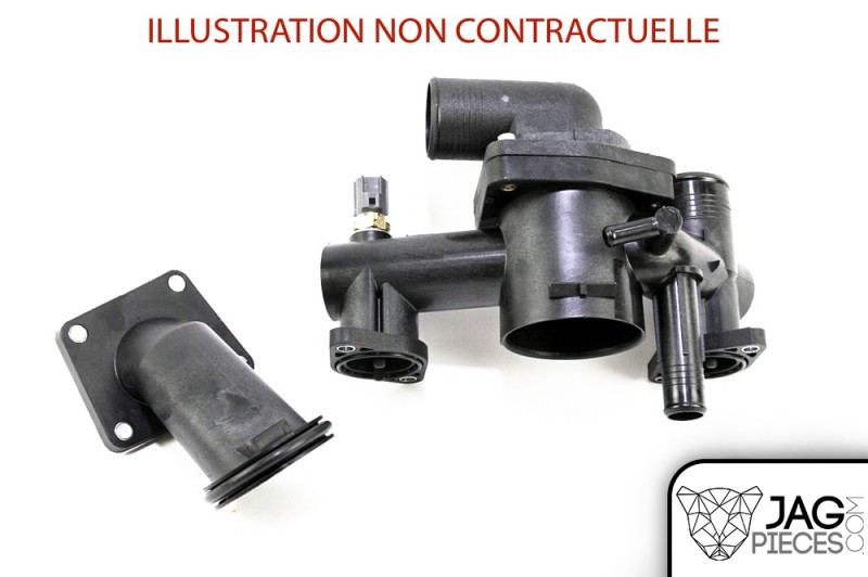 Support thermostat Jaguar XK8 de 2003 à 2006