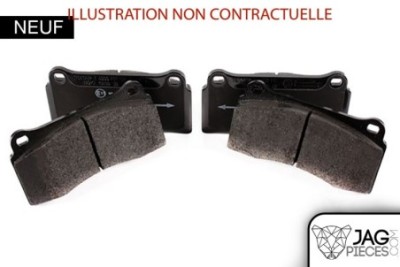 Jeu de plaquettes de frein avant Performance R Jaguar XJ8 de 1998 à 20