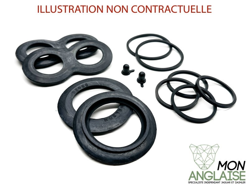 Kit de joint d'étrier de frein avant (3 pistons) Jaguar XJ Série 1 de