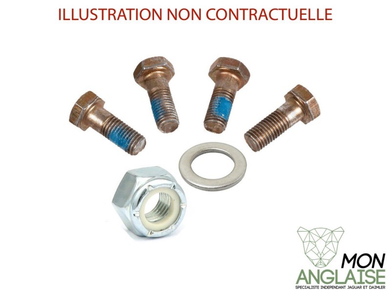 Kit de fixation de rotule inférieure Jaguar XJ Série 2 de 1973 à 1979