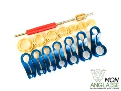 Kit démontage raccord essence climatisation Jaguar XK8 de 1996 à 2006