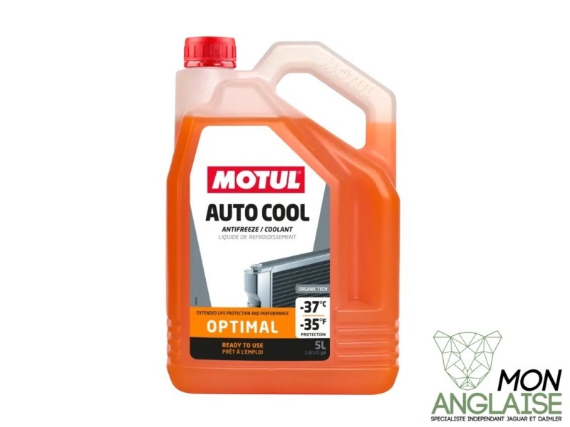 Liquide de refroidissement Optimal -25°C 5L Jaguar XK de 2006 à 2014