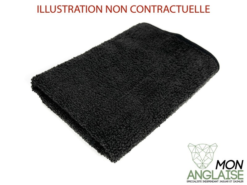 Microfibre noir Jaguar XJ40 de 1986 à 1994