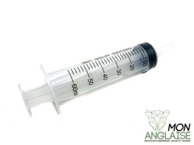 Seringue de vidange de compresseur 60ml Jaguar XJ8 de 1998 à 2002