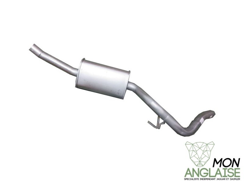 Silencieux d'échappement intermédiaire arrière droite Jaguar XJ8 de 19