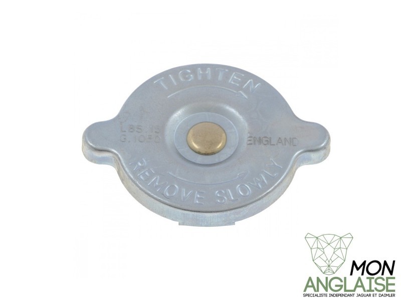 Bouchon de réservoir d'expansion 15LB Jaguar XJ Série 2 de 1975 à 1979 Référence OE : JLM9652
