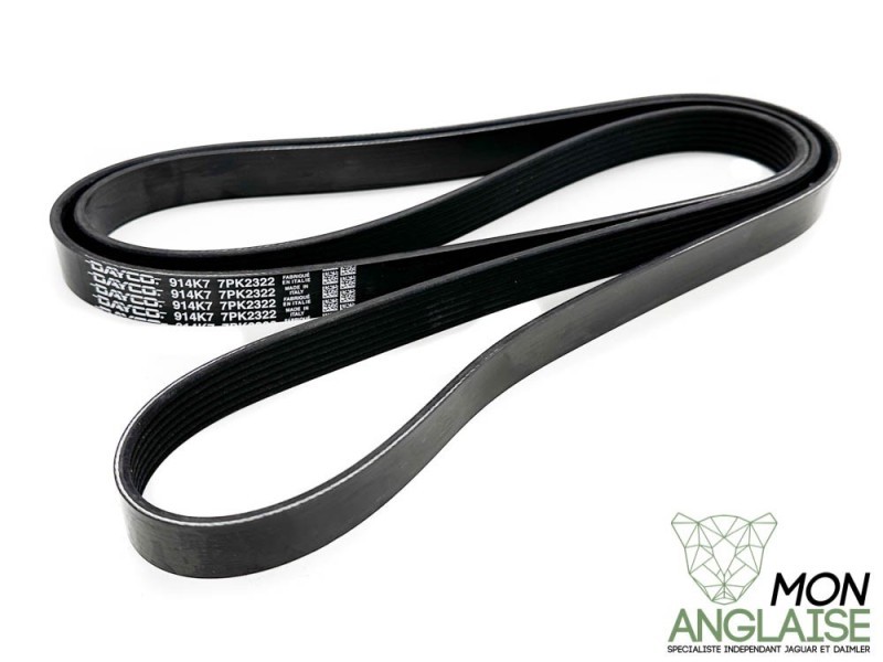 Courroie d'accessoires Jaguar XJ8 de 1998 à 1999 Référence OE : NCA2211AC