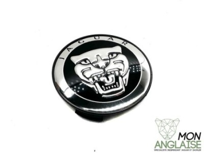 Centre de roue Jaguar Noir Jaguar XE de 2015 à 2023