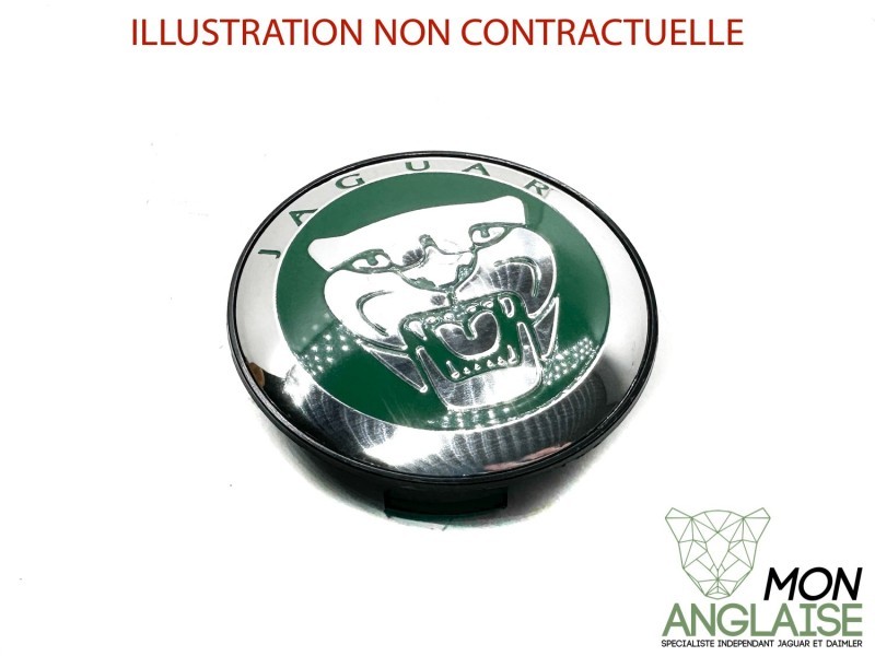 Centre de roue vert Jaguar XK8 de 1996 à 2006