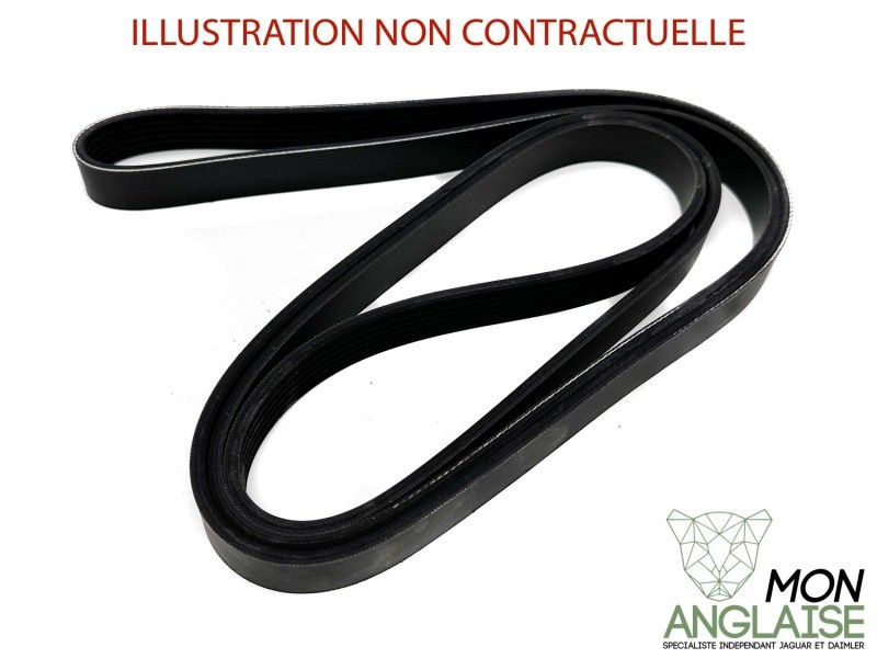 Courroie d'accessoires Jaguar New XJ de 2010 à 2013