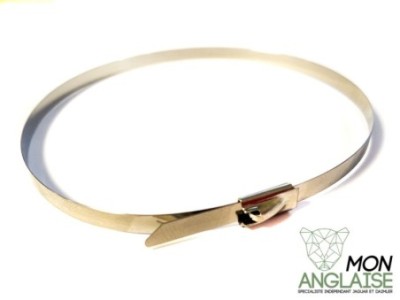 Collier inox de soufflet ajustable Jaguar XK8 de 1996 à 2006