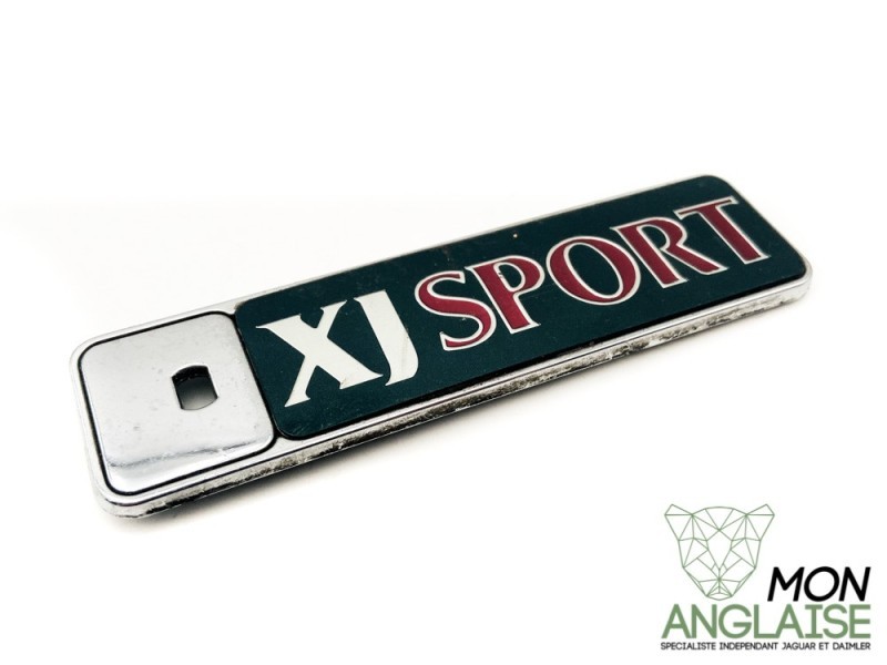 Badge - logo XJ Sport Jaguar XJ8 de 1998 à 2002 Référence OE : HNA5994SA