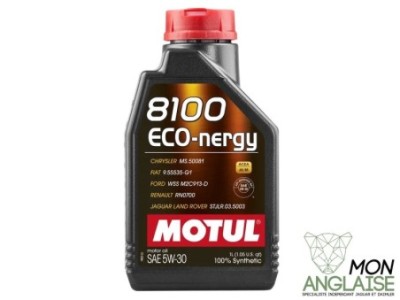 Huile Moteur 5W30 Motul 913D Jaguar XJ X350 de 2003 à 2009 Référence OE : MOTUL913D