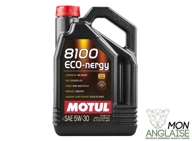 Huile Moteur 5W30 Motul 913D Jaguar XJ X350 de 2003 à 2009