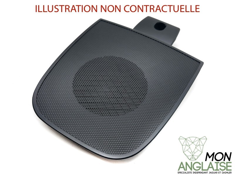 Grille de haut parleur de tableau de bord Noir Jaguar XF de 2008 à 201